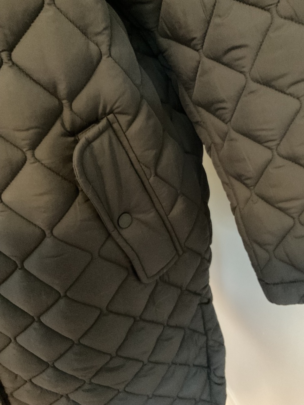 💐NWT💐 Kit and Ace Oslo Recycled Black Quilted Coat - size XL - Picture 6 of 16
